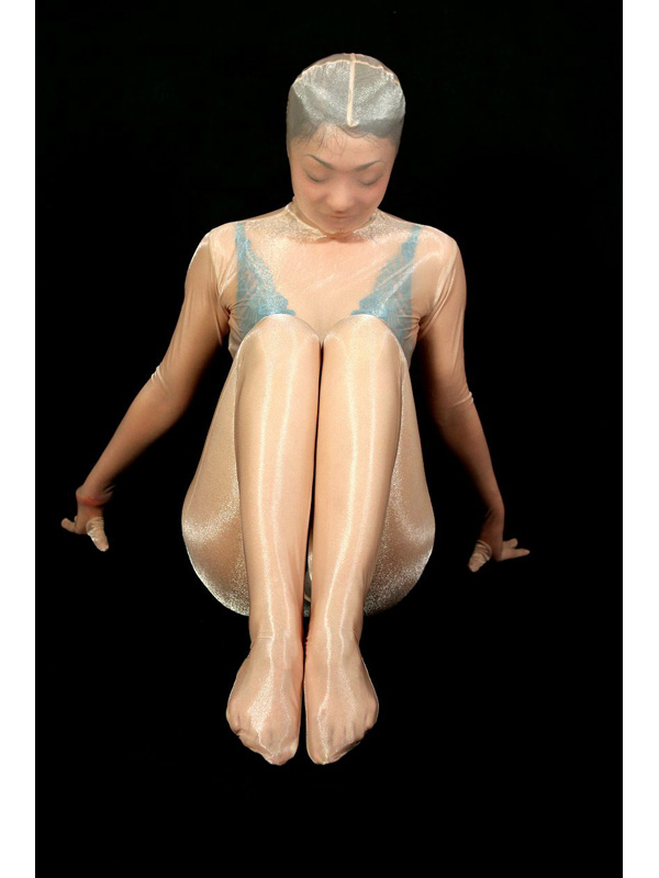 Unicolor Skincolor Transparent Spandex Zentai